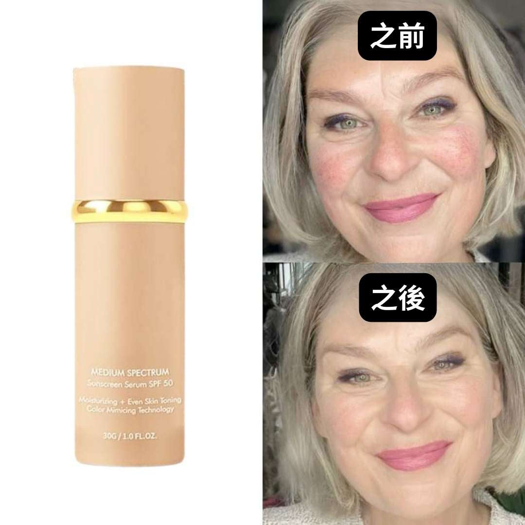 抗衰老變色粉底液