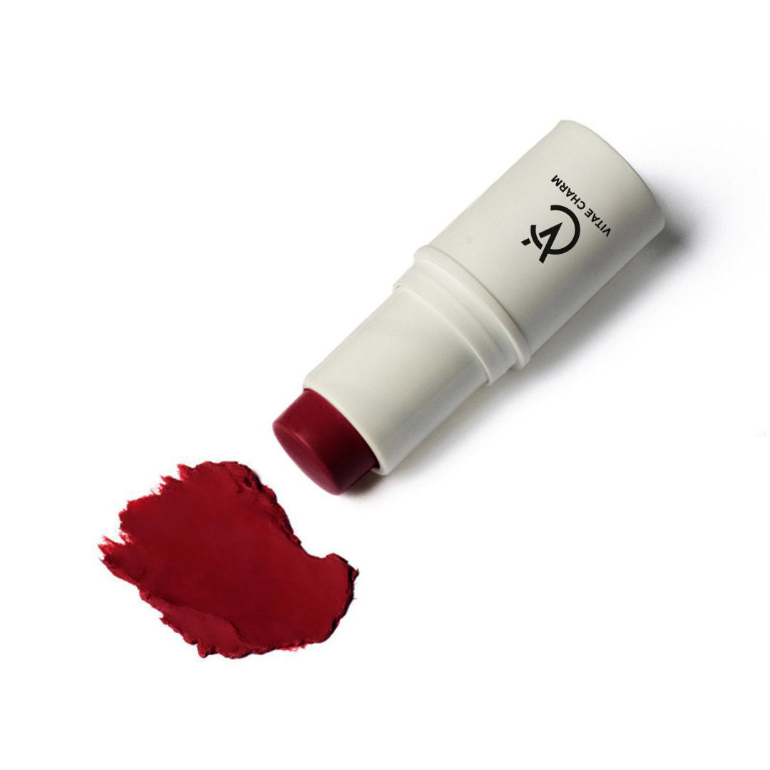 熟齡肌膚專用抗衰老腮紅與唇膏