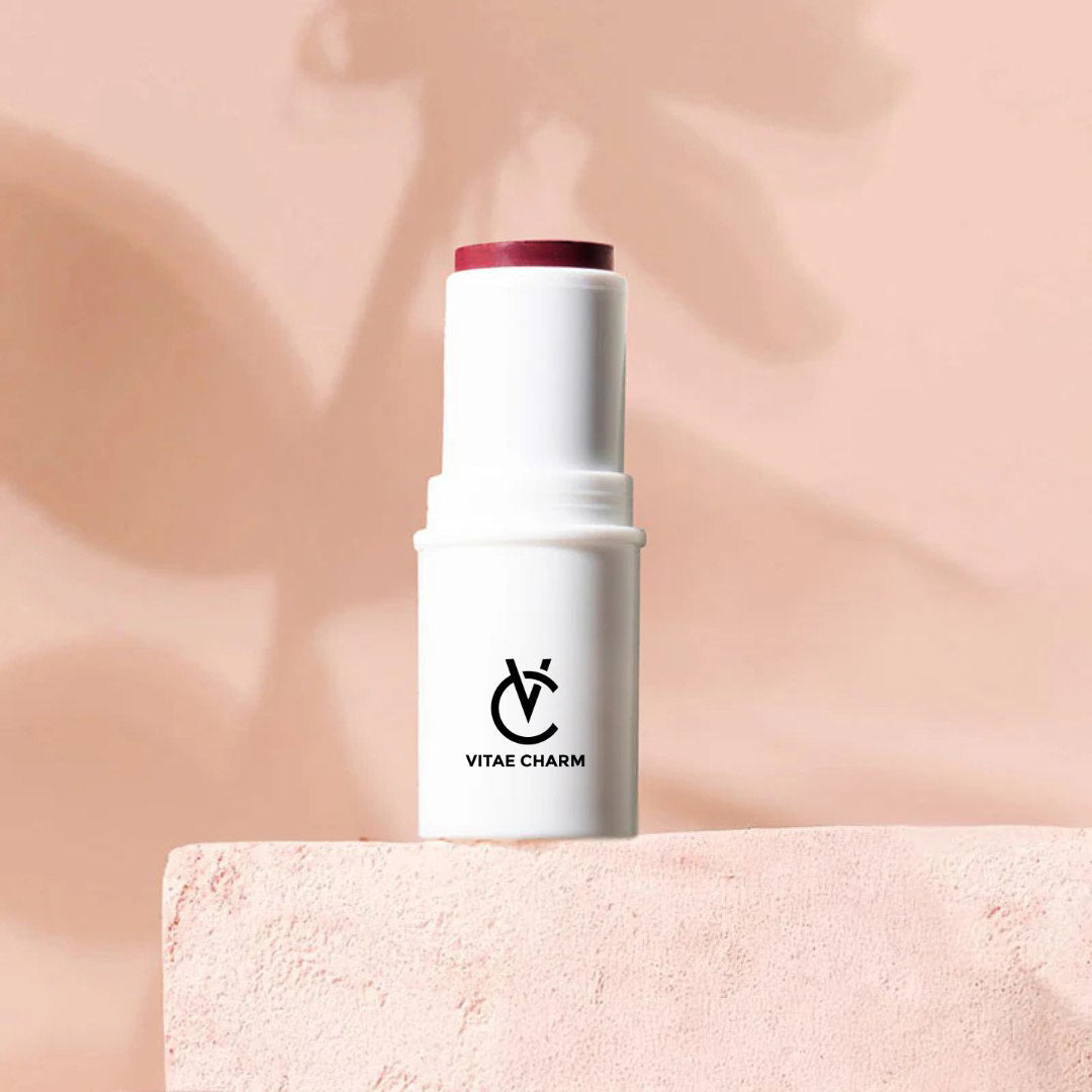 熟齡肌膚專用抗衰老腮紅與唇膏